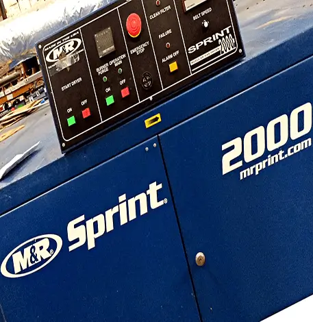 Zdjęcie przedstawia urządzenie do drukowania